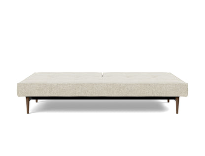 SPLITBACK Sofa Bed Styletto, Dark Oak, bed position