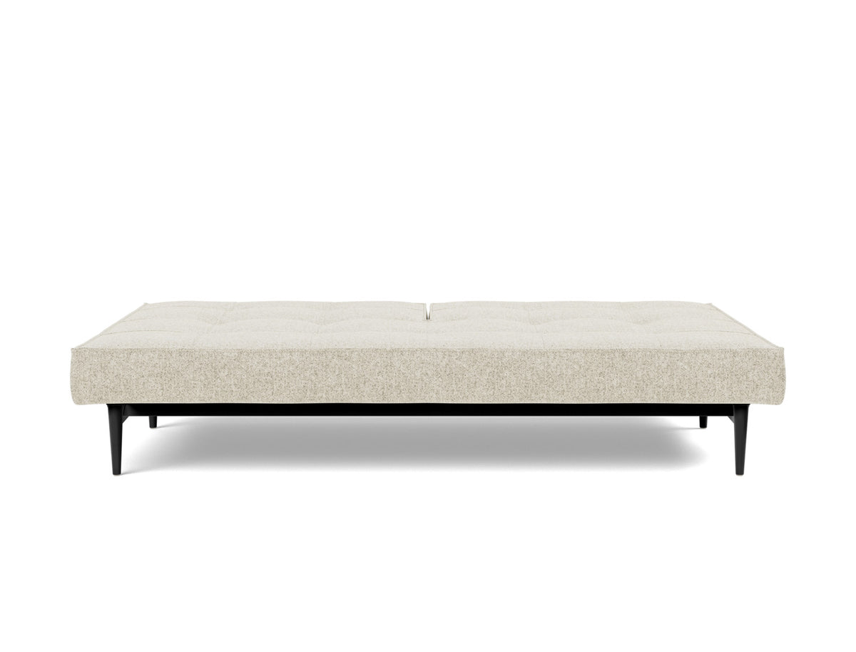 SPLITBACK Sofa Bed Styletto, Black Oak, bed position