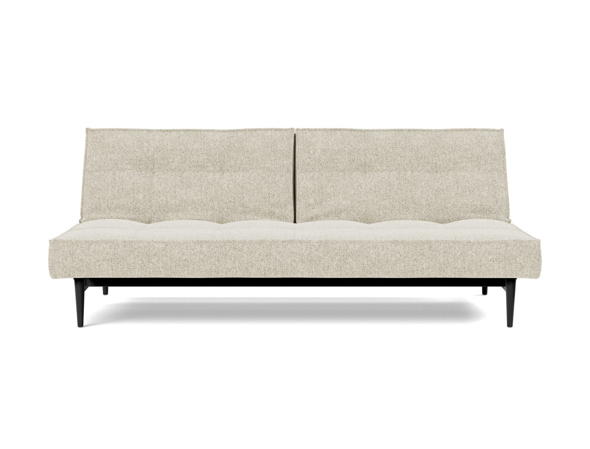 SPLITBACK Sofa Bed Styletto, Black Oak, front