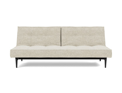 SPLITBACK Sofa Bed Styletto, Black Oak, front