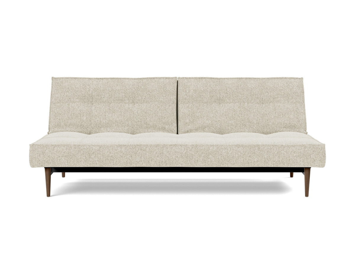 SPLITBACK Sofa Bed Styletto, Dark Oak, front