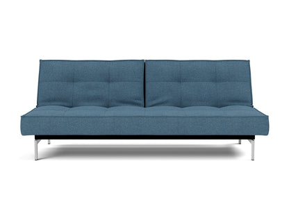 SPLITBACK Sofa Bed Chrome 115x210CM