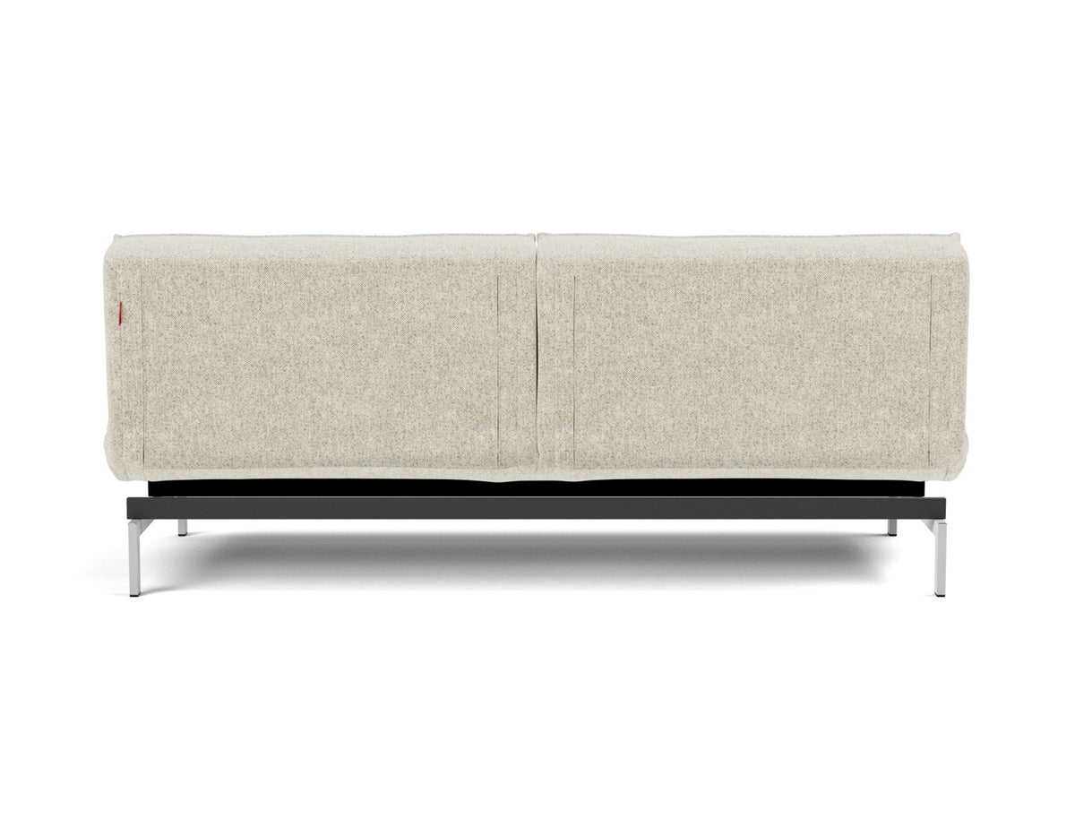 SPLITBACK Sofa Bed Chrome, back view
