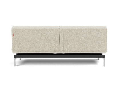SPLITBACK Sofa Bed Chrome, back view
