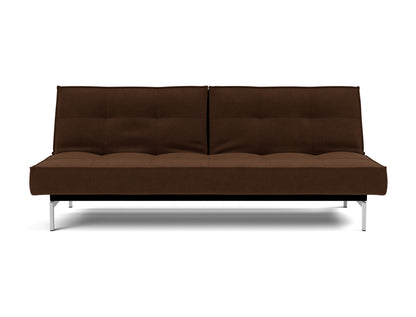 SPLITBACK Sofa Bed Chrome 115x210CM