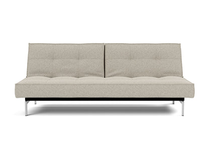 SPLITBACK Sofa Bed Chrome 115x210CM