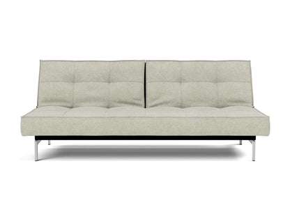 SPLITBACK Sofa Bed Chrome 115x210CM