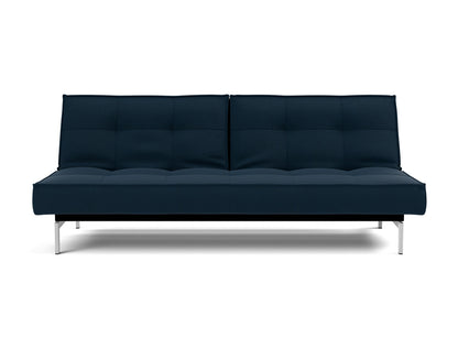 SPLITBACK Sofa Bed Chrome 115x210CM