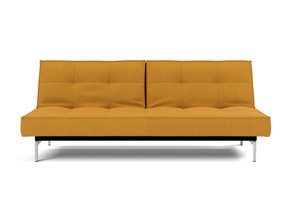 SPLITBACK Sofa Bed Chrome 115x210CM