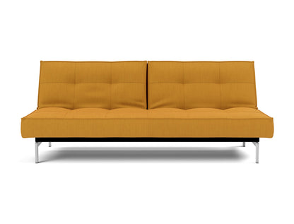 SPLITBACK Sofa Bed Chrome 115x210CM