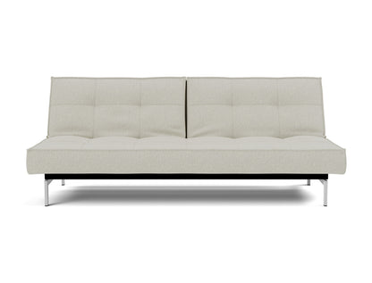 SPLITBACK Sofa Bed Chrome 115x210CM