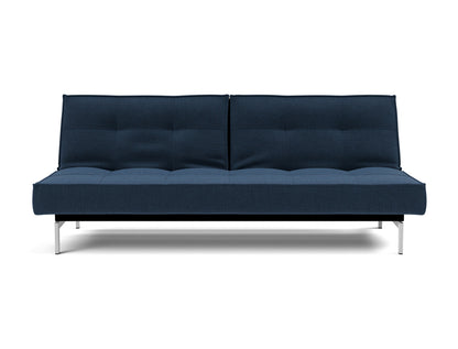 SPLITBACK Sofa Bed Chrome 115x210CM