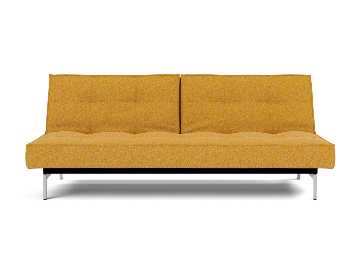SPLITBACK Sofa Bed Chrome 115x210CM