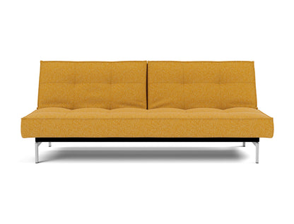 SPLITBACK Sofa Bed Chrome 115x210CM