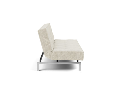 SPLITBACK Sofa Bed Chrome, side view