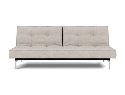 SPLITBACK Sofa Bed Chrome 115x210CM