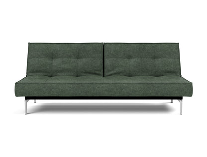 SPLITBACK Sofa Bed Chrome 115x210CM