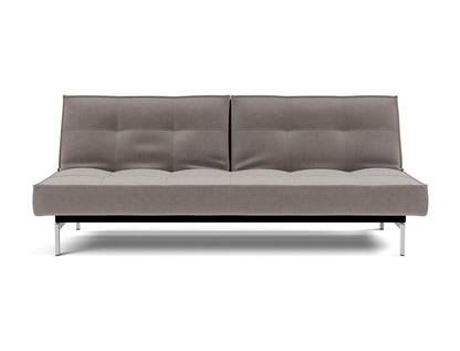 SPLITBACK Sofa Bed Chrome 115x210CM