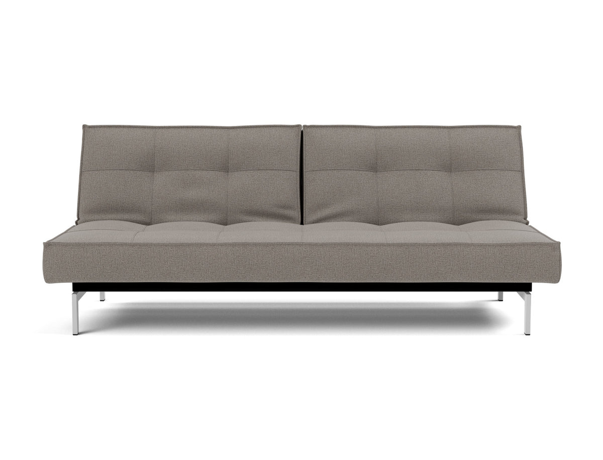 SPLITBACK Sofa Bed Chrome 115x210CM