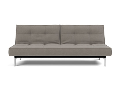 SPLITBACK Sofa Bed Chrome 115x210CM