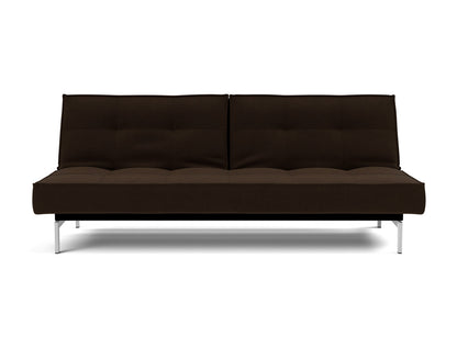 SPLITBACK Sofa Bed Chrome 115x210CM