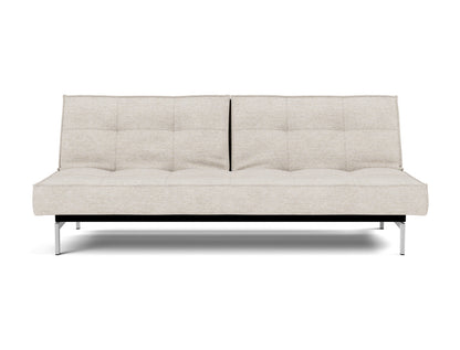 SPLITBACK Sofa Bed Chrome 115x210CM