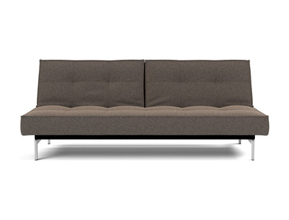 SPLITBACK Sofa Bed Chrome 115x210CM
