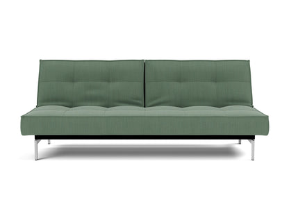 SPLITBACK Sofa Bed Chrome 115x210CM