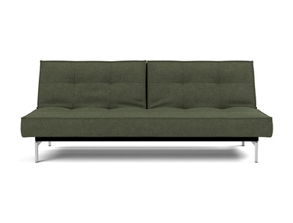 SPLITBACK Sofa Bed Chrome 115x210CM