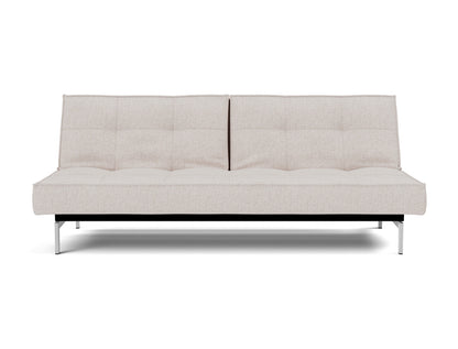 SPLITBACK Sofa Bed Chrome 115x210CM