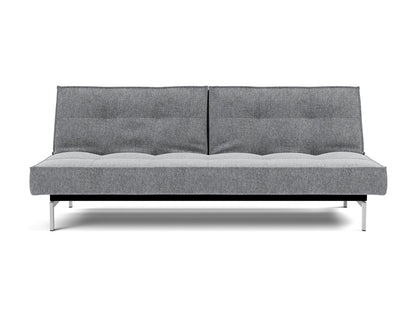 SPLITBACK Sofa Bed Chrome 115x210CM
