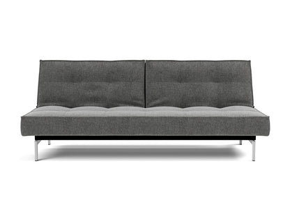 SPLITBACK Sofa Bed Chrome 115x210CM