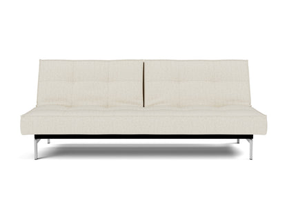SPLITBACK Sofa Bed Chrome 115x210CM