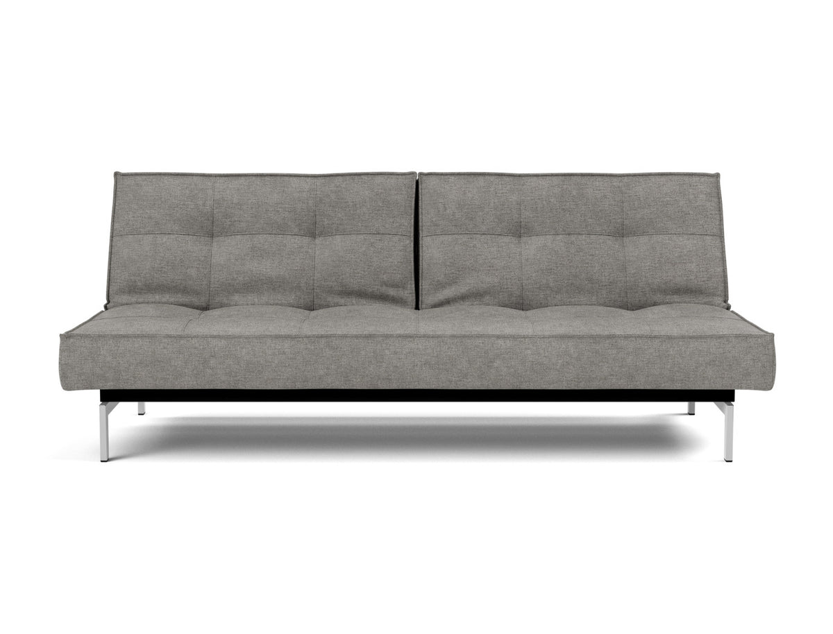 SPLITBACK Sofa Bed Chrome 115x210CM