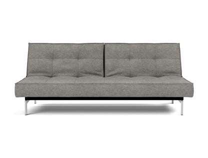SPLITBACK Sofa Bed Chrome 115x210CM