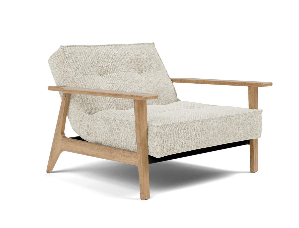 SPLITBACK Chair Frej, reclined back