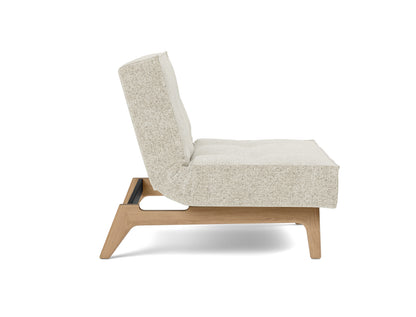 SPLITBACK Chair Eik, side view