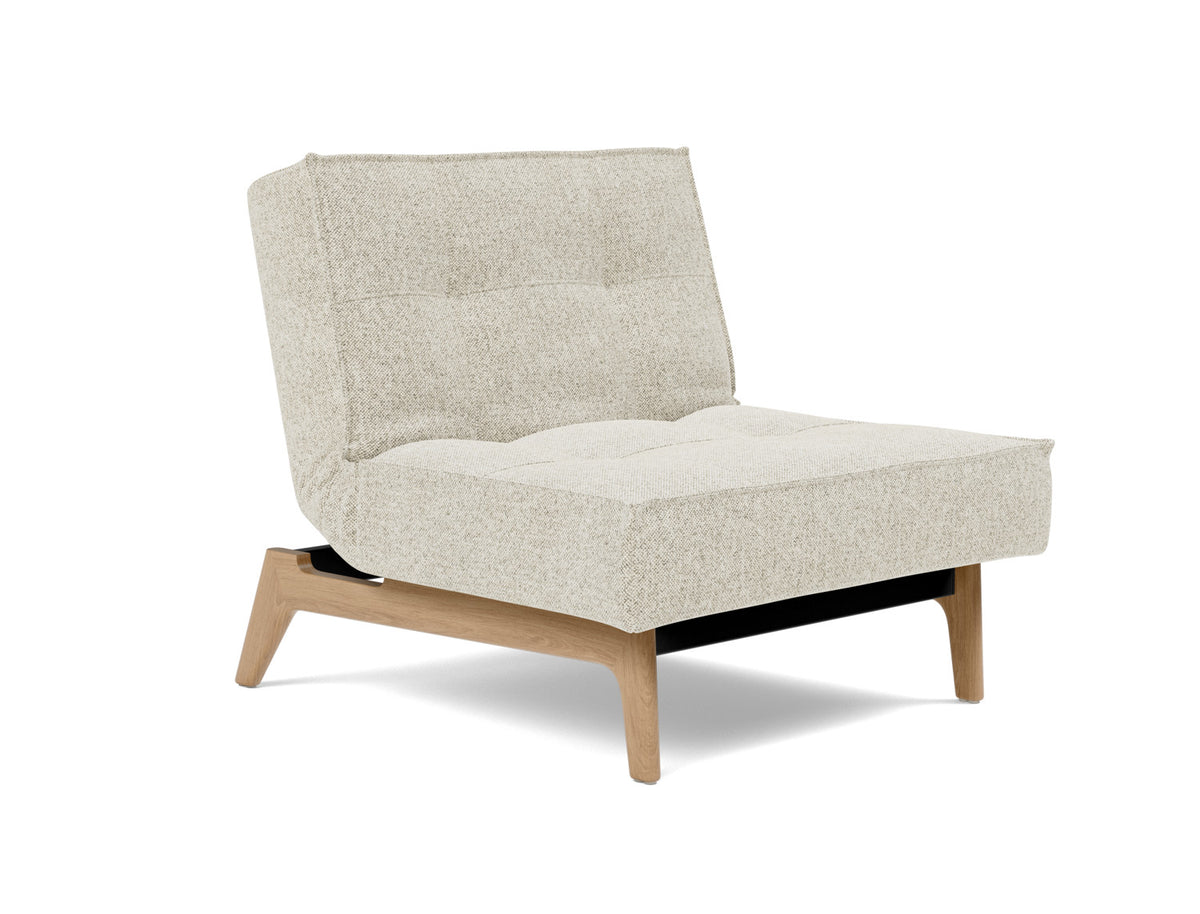 SPLITBACK Chair Eik, 3/4 view