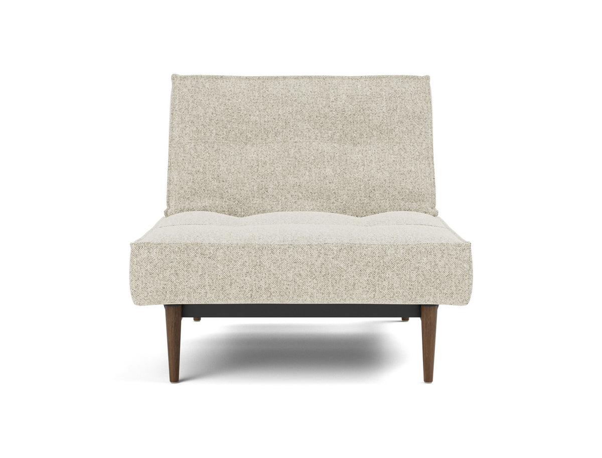 SPLITBACK Chair Styletto, Dark Oak, front