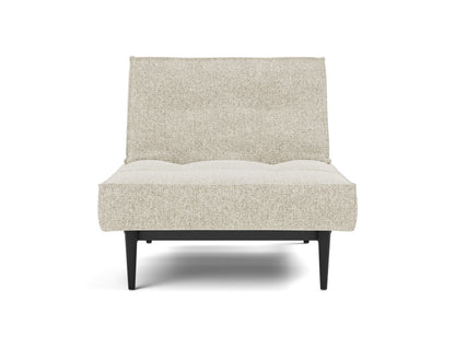 SPLITBACK Chair Styletto, Black Oak, front