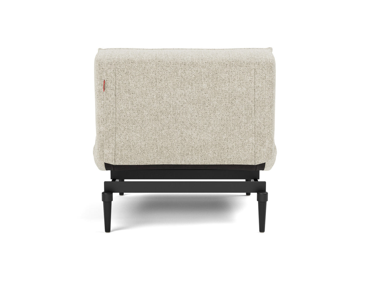 SPLITBACK Chair Styletto, Black Oak, back view