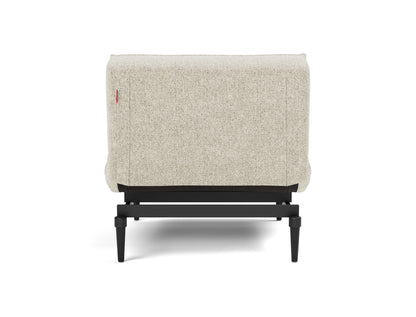 SPLITBACK Chair Styletto, Black Oak, back view