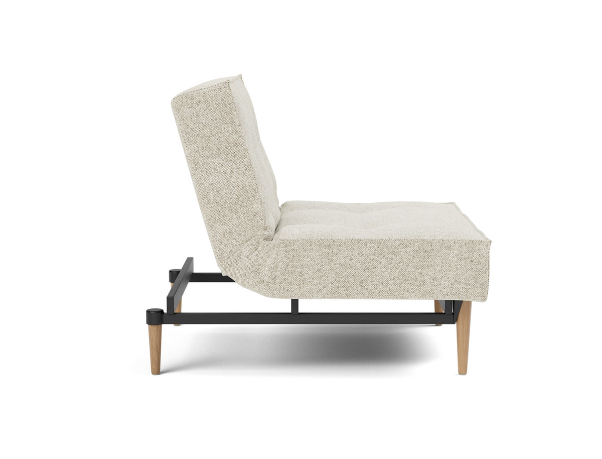 SPLITBACK Chair Styletto, Light Oak, side view
