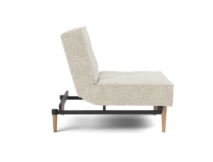 SPLITBACK Chair Styletto, Light Oak, side view