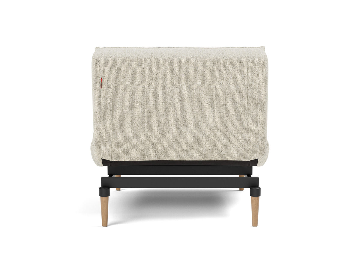 SPLITBACK Chair Styletto, Light Oak, back view