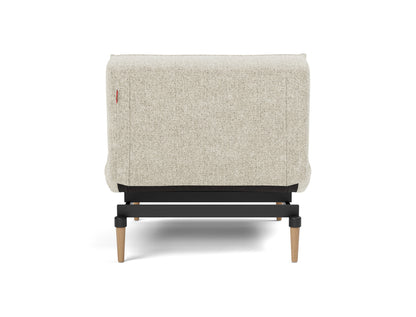 SPLITBACK Chair Styletto, Light Oak, back view