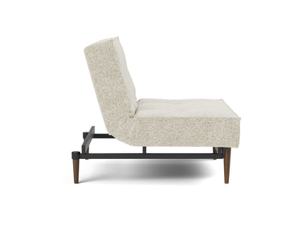 SPLITBACK Chair Styletto, Dark Oak, side view