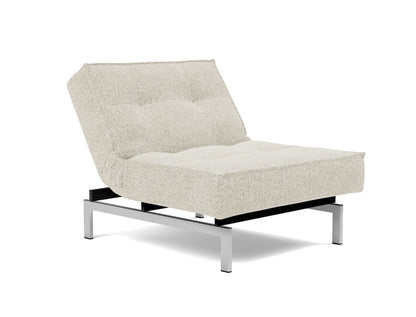 SPLITBACK Chair Chrome, reclined back