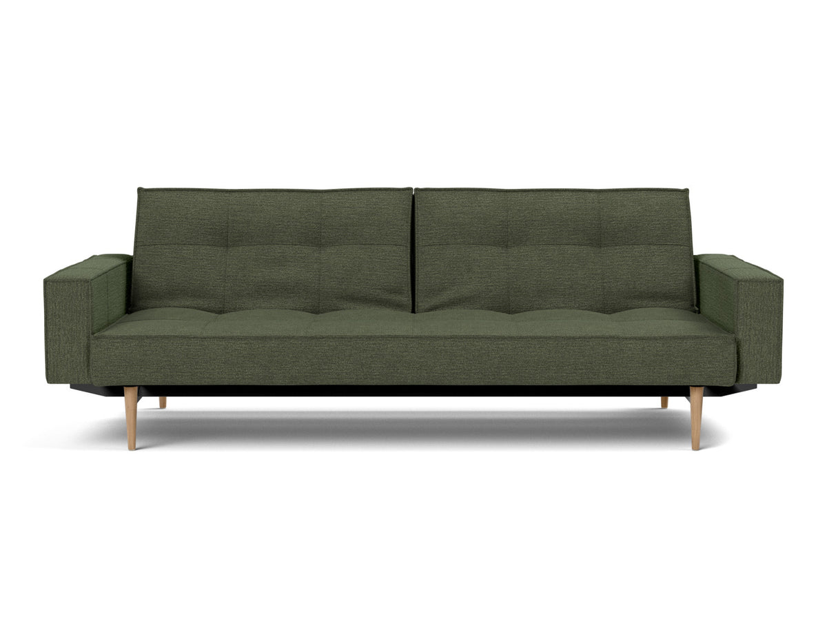 SPLITBACK Sofa Bed with Arm Rests Styletto 115x210CM