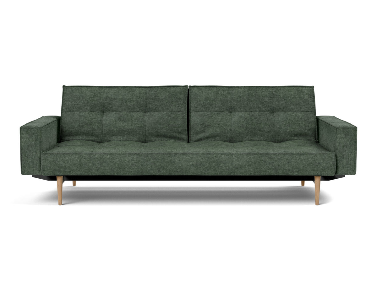 SPLITBACK Sofa Bed with Arm Rests Styletto 115x210CM